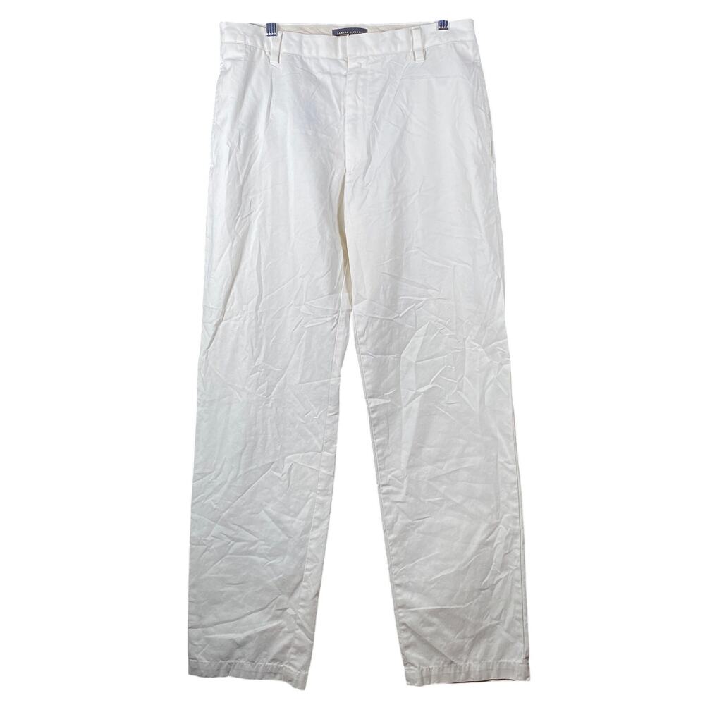 Banana Republic Mens Pants Tan Gavin Chino Straight 100% Cotton 34x34